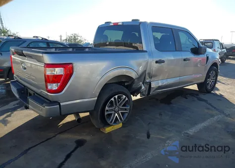 2021 Ford F-150 Xl z USA, uszkodzony, nr VIN 1FTEW1CP7MFA27668